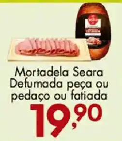 Confiança Supermercados Mortadela Seara oferta