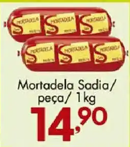 Confiança Supermercados Mortadela Sadia oferta