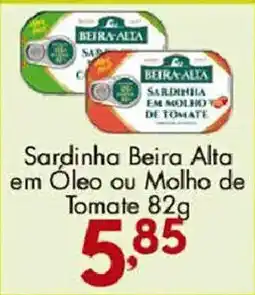 Confiança Supermercados Sardinha beira alta em oleo ou molho de tomate oferta