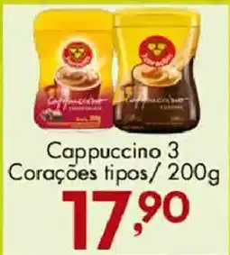 Confiança Supermercados Cappuccino 3 Corações tipos oferta