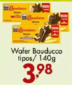Confiança Supermercados Wafer Bauducco tipos oferta