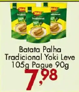 Confiança Supermercados Batata Palha Tradicional Yoki Leve oferta