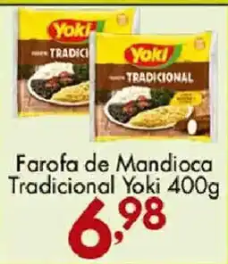 Confiança Supermercados Farofa de Mandioca Tradicional Yoki oferta