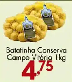 Confiança Supermercados Batatinha Conserva Campo Vitória oferta