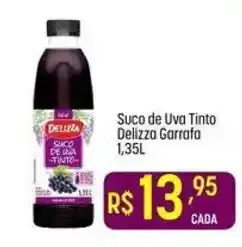 Muffato Suco de Uva Tinto Delilza Garrafa oferta
