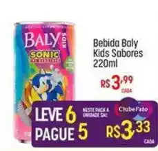 Muffato Bebida Baly Kids Sabores oferta