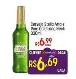 Muffato Cerveja Stella Artois Pure Gold Long Neck oferta