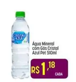 Muffato Água Mineral com Gás Cristal Azul oferta