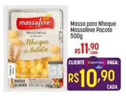 Muffato Massa para Nhoque Massaleve Pacote oferta
