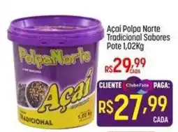 Muffato Açaí Polpa Norte Tradicional Sabores oferta