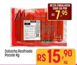 Muffato Salsicha Resfriada Pacote Kg oferta