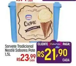 Muffato Sorvete Tradicional Nestlé Sabores Pote oferta