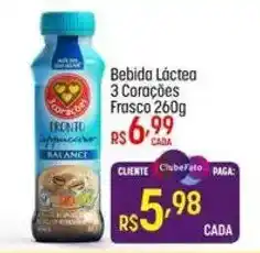 Muffato Bebida Láctea 3 Corações oferta