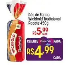 Muffato Pão de Forma Tradicional Wickbold oferta