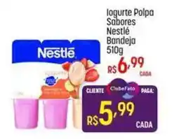 Muffato Iogurte polpa sabores nestlé bandeja oferta
