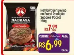 Muffato Hambúrger Bovino na Brasá Perdido Sabor Pacote oferta