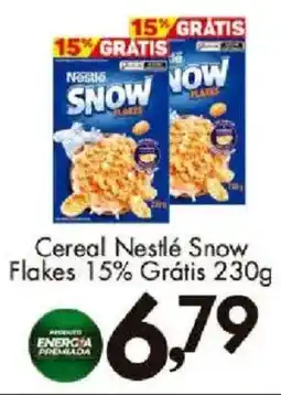 Confiança Supermercados Cereal Nestlé Snow Flakes oferta