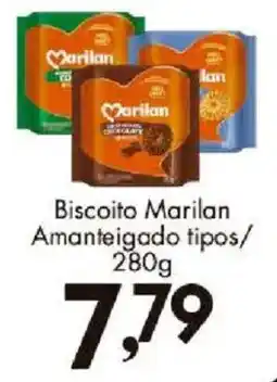 Confiança Supermercados Biscoito Marilan Amanteigado tipos oferta