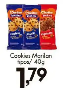 Confiança Supermercados Cookies marilan tipos oferta