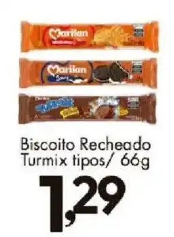 Confiança Supermercados Biscoito Recheado Turmix tipos oferta