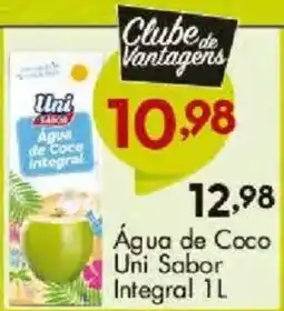 Confiança Supermercados Água de Coco Uni Sabor Integral oferta