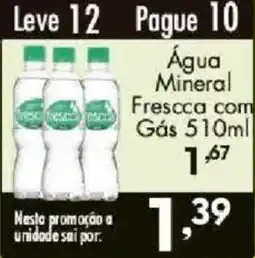 Confiança Supermercados Água Mineral Fresca com Gás oferta