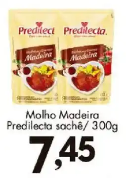 Confiança Supermercados Molho madeira predilecta sachê oferta