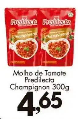 Confiança Supermercados molho de tomate predilecta champignon oferta