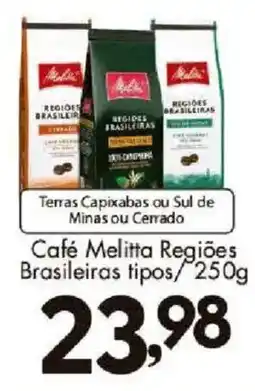 Confiança Supermercados Café melitta regiões brasileiras tipos oferta