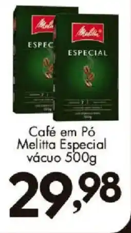 Confiança Supermercados Café em Pó Melitta Especial oferta