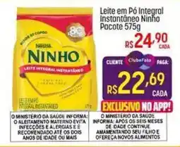 Muffato Leite em pó integral instantâneo ninho oferta
