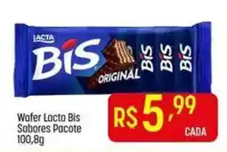 Muffato Wafer lacto bis sabores pacote oferta