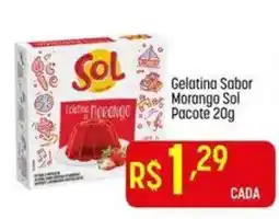 Muffato Gelatina sabor morango sol oferta