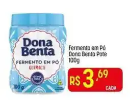 Muffato Fermento em pó dona benta pote oferta