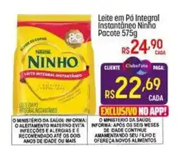 Muffato Leite em pó integral instantâneo ninho oferta