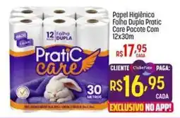 Muffato Papel Higiênico Folha Dupla Pratic Care oferta