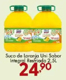 Confiança Supermercados Suco de laranja uni sabor integral resfriado oferta
