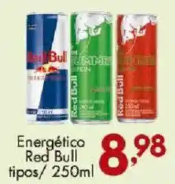 Confiança Supermercados Energético red bull oferta