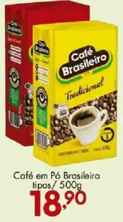 Confiança Supermercados Café em Pó Brasileiro oferta