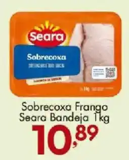 Confiança Supermercados Sobrecoxa Frango Seara Bandeja oferta