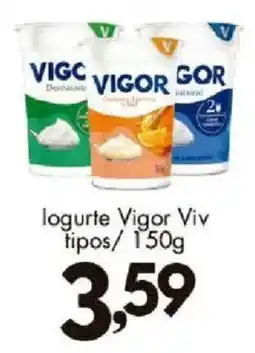 Confiança Supermercados logurte vigor viv oferta