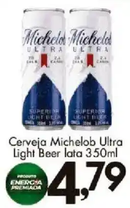 Confiança Supermercados Cerveja Michelob Ultra Light Beer oferta