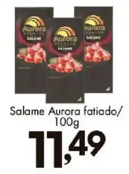 Confiança Supermercados Salame aurora fatiado oferta