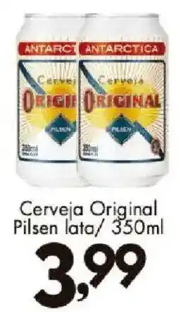 Confiança Supermercados Cerveja original pilsen oferta