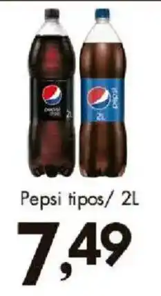 Confiança Supermercados Pepsi tipos oferta