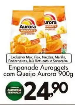 Confiança Supermercados Empanado auroggets com queijo aurora oferta