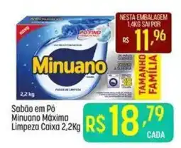 Muffato Sabão em Pó Minuano Máxima Limpeza oferta