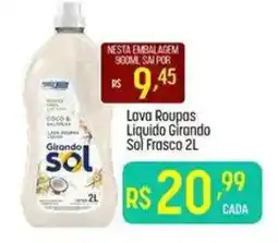 Muffato Lava Roupas Líquido Girando Sol Frasco oferta