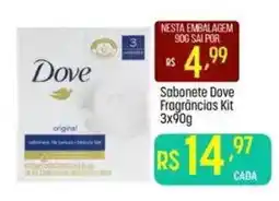 Muffato Sabonete dove fragrâncias kit oferta