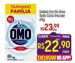 Muffato Sabão em pó omo todo ciclo oferta